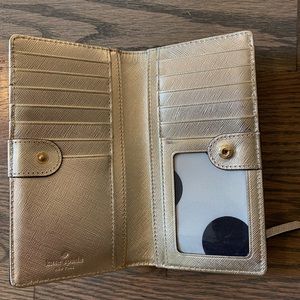 Kate Spade Cherry Lane Stacy Gold Wallet